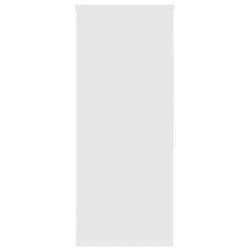 vidaXL Shower Roller Blind Fabric shower blind - white, 110 x 240 cm