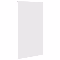 vidaXL Shower Roller Blind Fabric shower blind - white, 120 x 240 cm