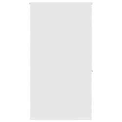 vidaXL Shower Roller Blind Fabric shower blind - white, 140 x 240 cm