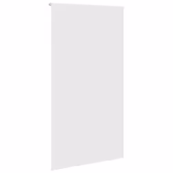 vidaXL Shower Roller Blind Fabric shower blind - white, 140 x 240 cm