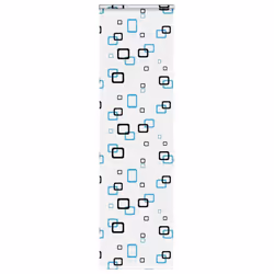 vidaXL Shower Roller Blind 70x240 cm Fabric Width 66 cm shower blind - bubble, 70 x 240 cm