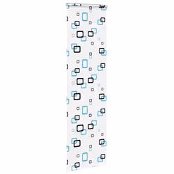 vidaXL Shower Roller Blind 70x240 cm Fabric Width 66 cm shower blind - bubble, 70 x 240 cm
