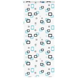 vidaXL Shower Roller Blind with Cassette 140x240 cm Fabric Width 136 cm - bubble, 110 x 240 cm