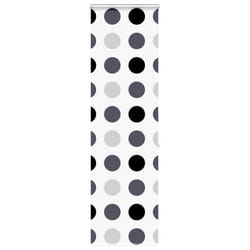 vidaXL Shower Roller Blind 70x240 cm Fabric Width 66 cm shower blind - circles, 60 x 240 cm