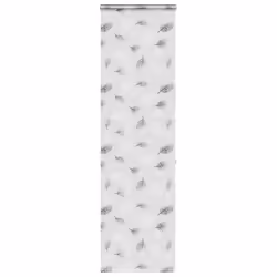 vidaXL Shower Roller Blind 70x240 cm Fabric Width 66 cm shower blind - leaves, 70 x 240 cm