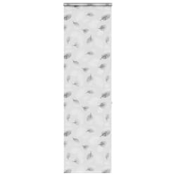 vidaXL Shower Roller Blind 70x240 cm Fabric Width 66 cm shower blind - leaves, 70 x 240 cm