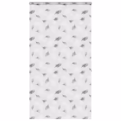 vidaXL Shower Roller Blind with Cassette 140x240 cm Fabric Width 136 cm - leaves, 130 x 240 cm
