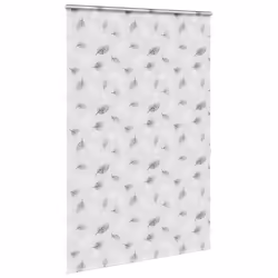 vidaXL Shower Roller Blind with Cassette 140x240 cm Fabric Width 136 cm - leaves, 150 x 240 cm - Additional view 2