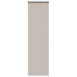 vidaXL Shower Roller Blind with Cassette 140x240 cm Fabric Width 136 cm - light grey, 80 x 240 cm