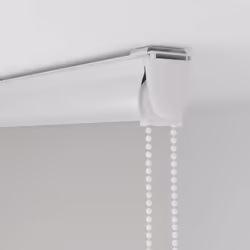 vidaXL Shower Roller Blind with Cassette 140x240 cm Fabric Width 136 cm - light grey, 80 x 240 cm - Additional view 8