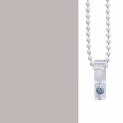 vidaXL Shower Roller Blind with Cassette 140x240 cm Fabric Width 136 cm - light grey, 120 x 240 cm - Additional view 6