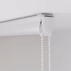 vidaXL Shower Roller Blind with Cassette 140x240 cm Fabric Width 136 cm - light grey, 120 x 240 cm - Additional view 8