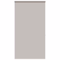 vidaXL Shower Roller Blind with Cassette 140x240 cm Fabric Width 136 cm - light grey, 130 x 240 cm