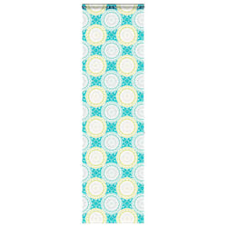 vidaXL Shower Roller Blind 70x240 cm Fabric Width 66 cm shower blind - ornament, 60 x 240 cm