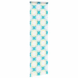 vidaXL Shower Roller Blind 70x240 cm Fabric Width 66 cm shower blind - ornament, 60 x 240 cm