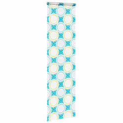 vidaXL Shower Roller Blind 70x240 cm Fabric Width 66 cm shower blind - ornament, 70 x 240 cm