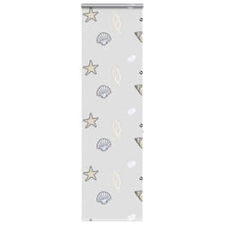 vidaXL Shower Roller Blind 70x240 cm Fabric Width 66 cm shower blind - sea star, 60 x 240 cm