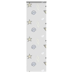 vidaXL Shower Roller Blind 70x240 cm Fabric Width 66 cm shower blind - sea star, 70 x 240 cm