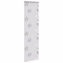 vidaXL Shower Roller Blind with Cassette 140x240 cm Fabric Width 136 cm - sea star, 80 x 240 cm