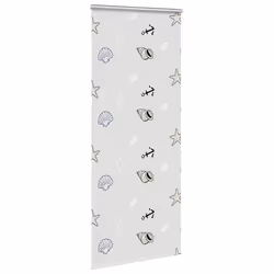 vidaXL Shower Roller Blind with Cassette 140x240 cm Fabric Width 136 cm - sea star, 90 x 240 cm - Additional view 2