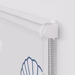 vidaXL Shower Roller Blind with Cassette 140x240 cm Fabric Width 136 cm - sea star, 90 x 240 cm - Additional view 7