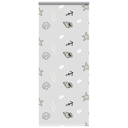 vidaXL Shower Roller Blind with Cassette 140x240 cm Fabric Width 136 cm - sea star, 100 x 240 cm