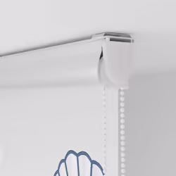 vidaXL Shower Roller Blind with Cassette 140x240 cm Fabric Width 136 cm - sea star, 130 x 240 cm - Additional view 8