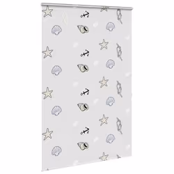 vidaXL Shower Roller Blind with Cassette 140x240 cm Fabric Width 136 cm - sea star, 150 x 240 cm - Additional view 2