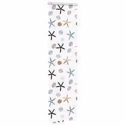 vidaXL Shower Roller Blind 70x240 cm Fabric Width 66 cm shower blind - shellfish, 60 x 240 cm