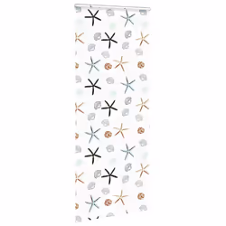 vidaXL Shower Roller Blind with Cassette 140x240 cm Fabric Width 136 cm - shellfish, 110 x 240 cm - Additional view 2
