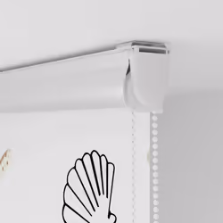 vidaXL Shower Roller Blind with Cassette 140x240 cm Fabric Width 136 cm - shellfish, 150 x 240 cm - Additional view 8