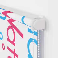 vidaXL Shower Roller Blind with Cassette 140x240 cm Fabric Width 136 cm - splash, 90 x 240 cm - Additional view 7