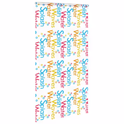 vidaXL Shower Roller Blind with Cassette 140x240 cm Fabric Width 136 cm - splash, 140 x 240 cm - Additional view 2