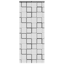 vidaXL Shower Roller Blind with Cassette 140x240 cm Fabric Width 136 cm - square, 110 x 240 cm