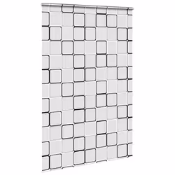 vidaXL Shower Roller Blind with Cassette 140x240 cm Fabric Width 136 cm - square, 150 x 240 cm - Additional view 2