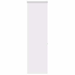 vidaXL Shower Roller Blind 70x240 cm Fabric Width 66 cm shower blind - white, 60 x 240 cm