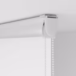 vidaXL Shower Roller Blind with Cassette Fabric - white, 70 x 240 cm - Additional view 8