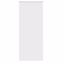 vidaXL Shower Roller Blind with Cassette 140x240 cm Fabric Width 136 cm - white, 90 x 240 cm
