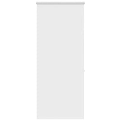 vidaXL Shower Roller Blind with Cassette 140x240 cm Fabric Width 136 cm - white, 90 x 240 cm