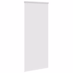 vidaXL Shower Roller Blind with Cassette 140x240 cm Fabric Width 136 cm - white, 90 x 240 cm