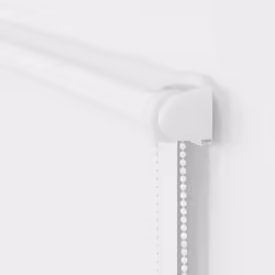vidaXL Shower Roller Blind with Cassette 140x240 cm Fabric Width 136 cm - white, 110 x 240 cm - Additional view 7