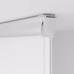 vidaXL Shower Roller Blind with Cassette 140x240 cm Fabric Width 136 cm - white, 120 x 240 cm - Additional view 8