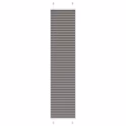 vidaXL Pleated Blind Anthracite 40x100 cm Fabric Width 39.4 cm Polyester - anthracite, 40 x 200 cm