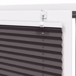 vidaXL Pleated Blind Anthracite 40x100 cm Fabric Width 39.4 cm Polyester - black, 40 x 200 cm - Additional view 8