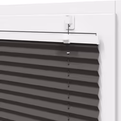 vidaXL Pleated Blind Anthracite 40x100 cm Fabric Width 39.4 cm Polyester - black, 40 x 200 cm - Additional view 9