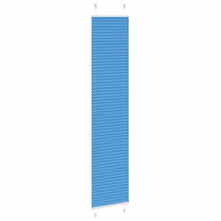 vidaXL Pleated Blind Anthracite 40x100 cm Fabric Width 39.4 cm Polyester - blue, 40 x 200 cm