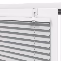 vidaXL Pleated Blind Anthracite 40x100 cm Fabric Width 39.4 cm Polyester - light grey, 40 x 150 cm - Additional view 8