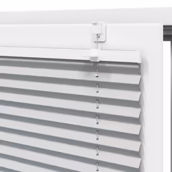vidaXL Pleated Blind Anthracite 40x100 cm Fabric Width 39.4 cm Polyester - light grey, 55 x 150 cm - Additional view 8