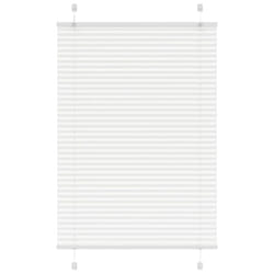 vidaXL Pleated Blind Blue 80x100 cm Fabric Width 79.4 cm Polyester - white, 85 x 150 cm