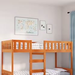 VidaXL 855020 kids bed Brown Wood